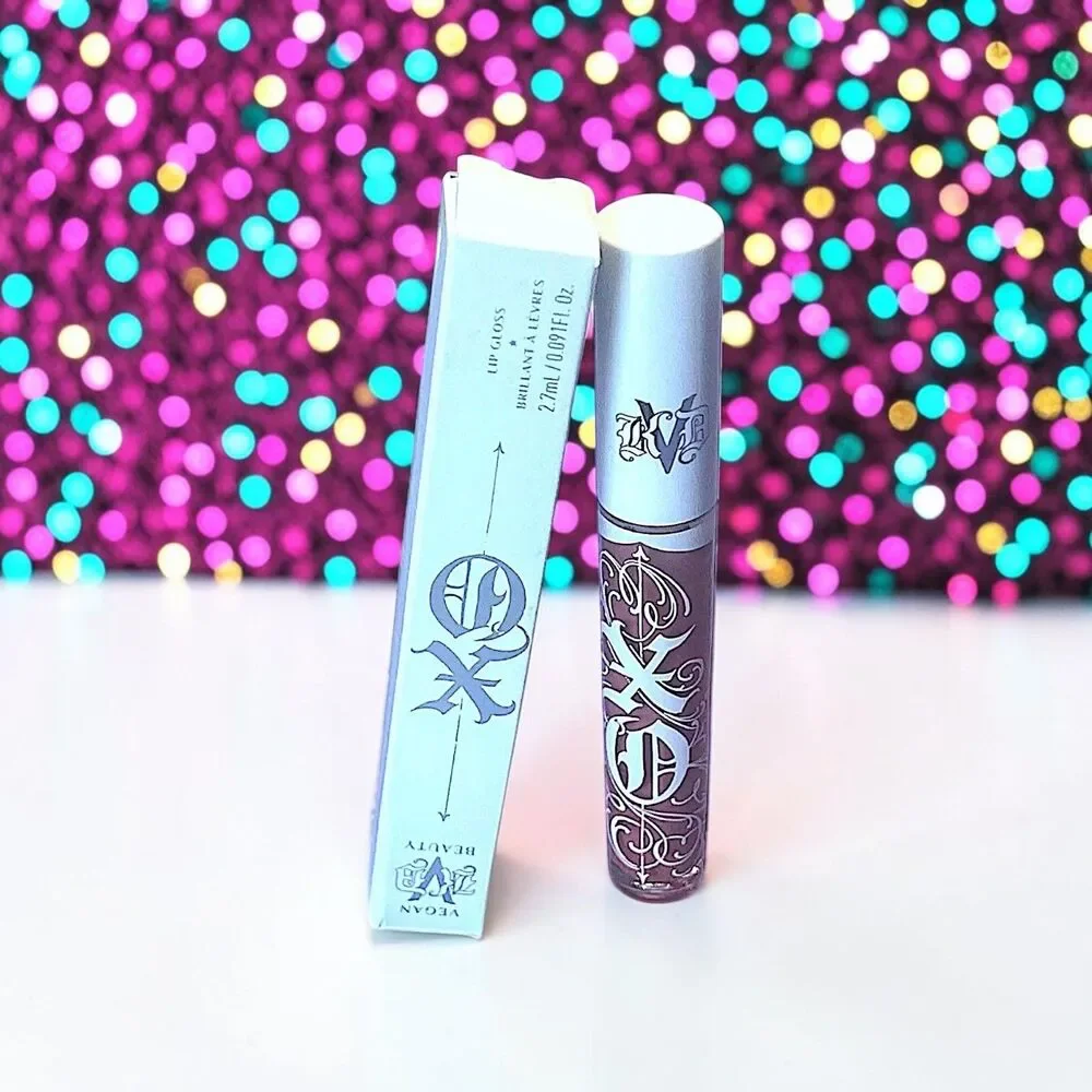 KVD Vegan Beauty XO Lip Gloss Petunia 30 0.091 oz New in box